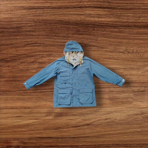 Woolrich Jackets & Blazers - Blue Hooded Jacket
